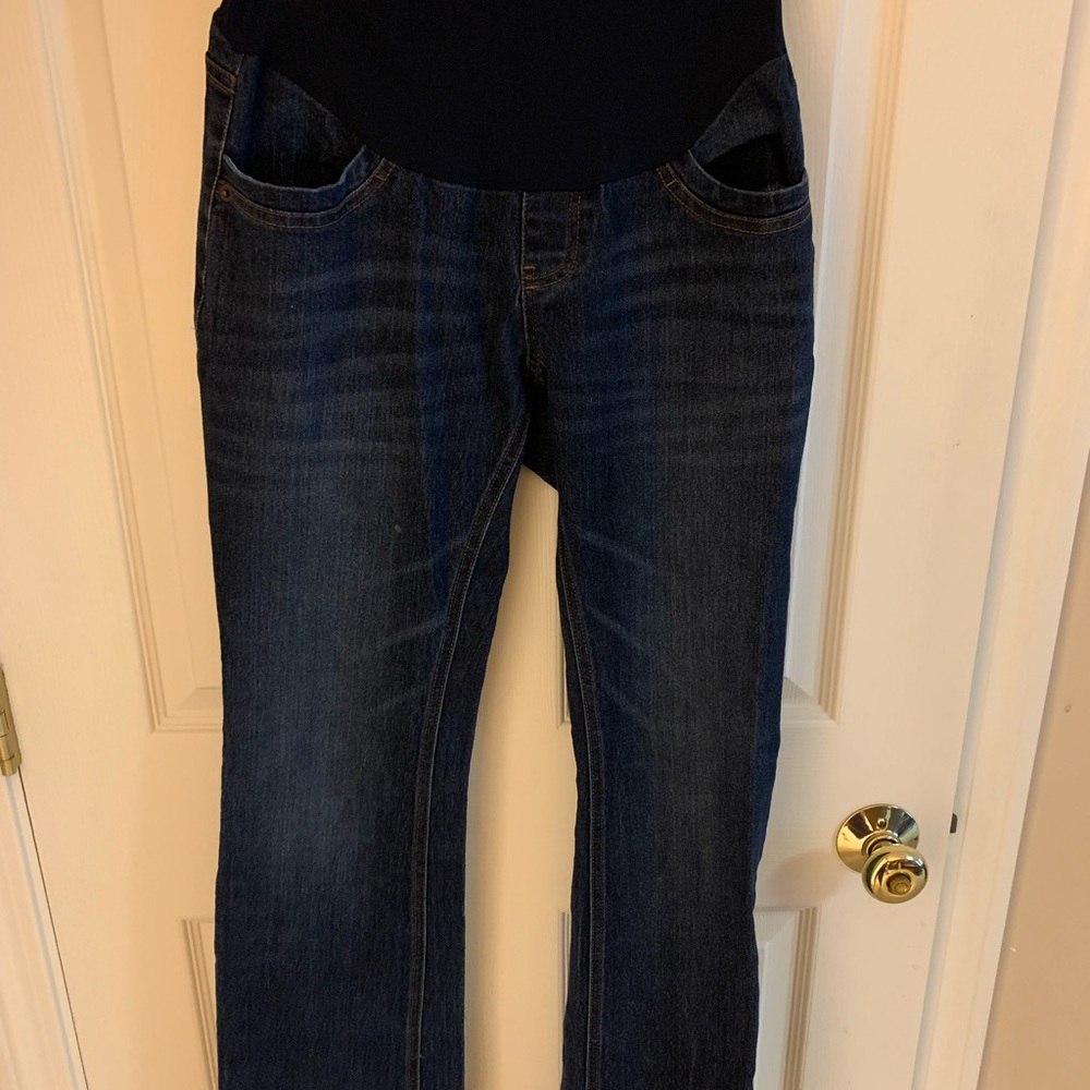 💥5 for $30💥 Dark Wash Bootcut Maternity Jeans